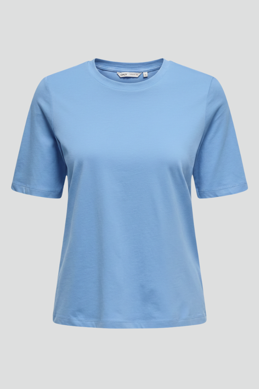 Women’s T-Shirt with Round Neckline and Short Sleeves